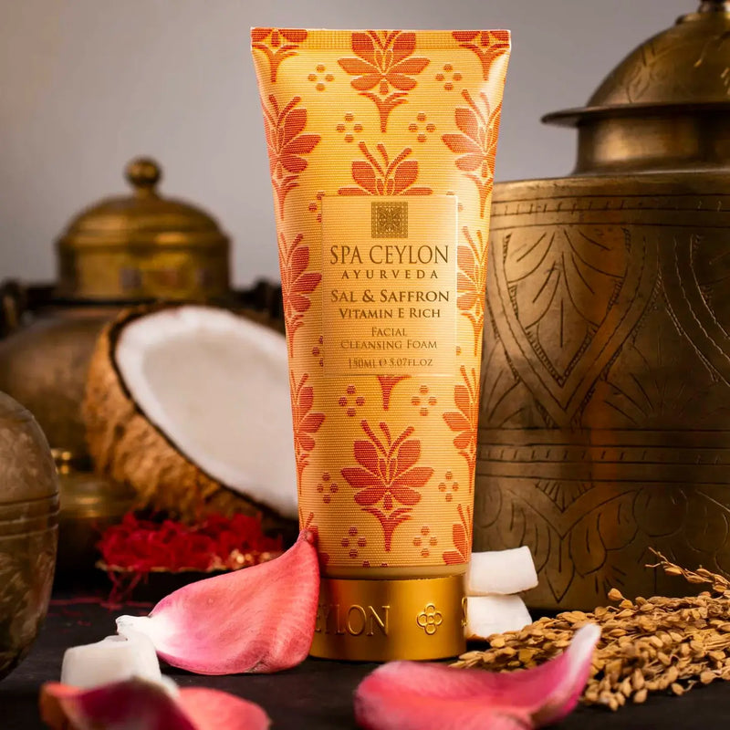 Sal & Saffron Range - Facial Cleansing Foam 150ml