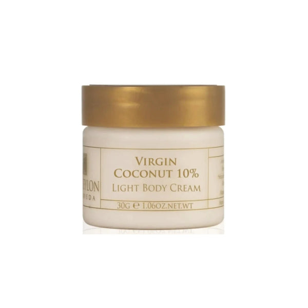 Body Cream - VIRGIN COCONUT 10% - Light Body Cream. 30 G