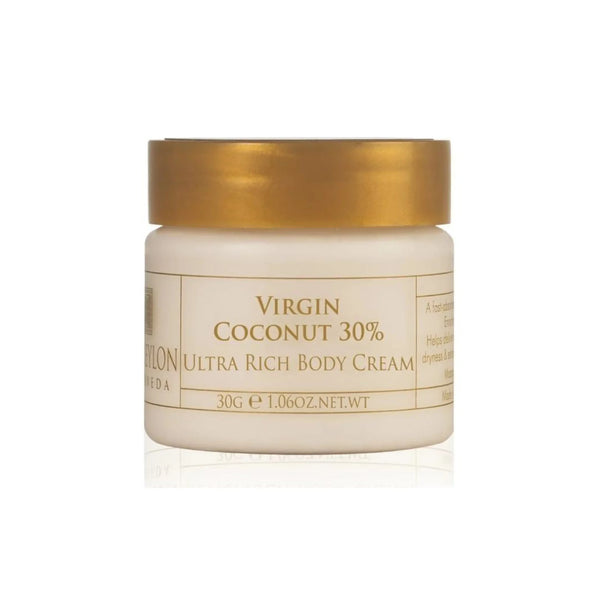 Body Cream - VIRGIN COCONUT 30% - Ultra Rich Body Cream. 30 G