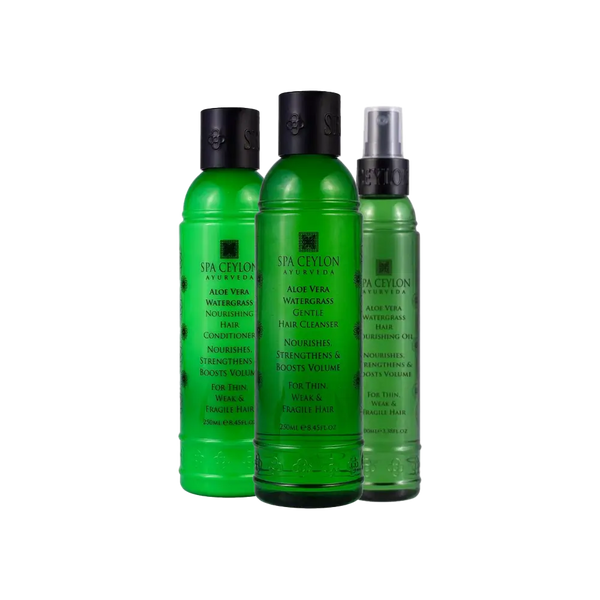 Bienestar del cabello - Más Volumen, Fuerza & Vida desde la Raíz | Aloe Vera Watergrass