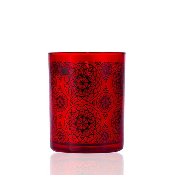 Aromaveda Natural Candle - Cardamom Rose - 200G