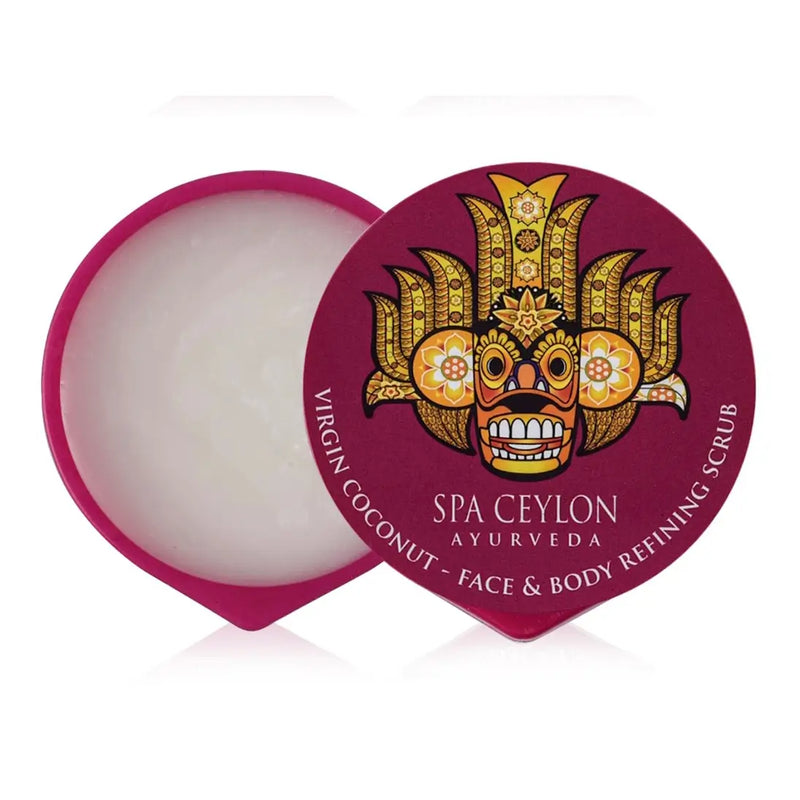 Facial & Body Scrub Capsules - Virgin Coconut Face & Body Refining Scrub 10gr