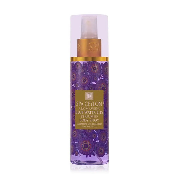 Floral Body Spray - Blue Water Lily 200ml