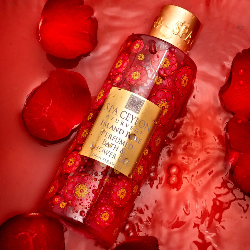 Bath & Shower Gel - Island Rose 250ml