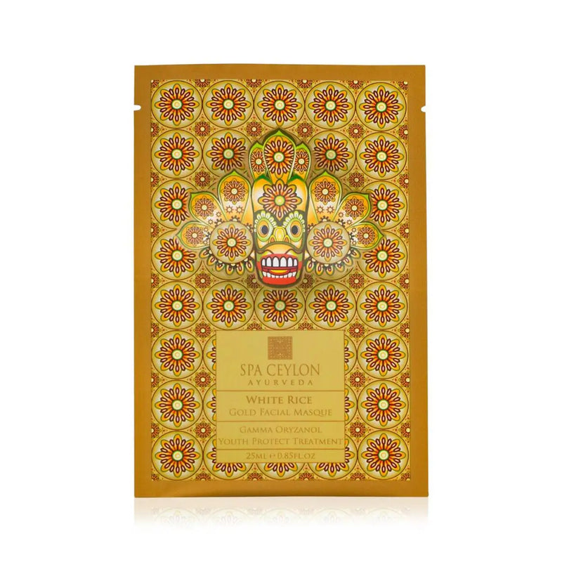 Sheet Facial Masque - White Rice Gold 25ml