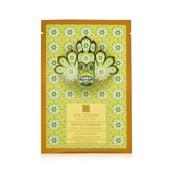 Sheet Facial Masque - White Tuberose 25ml