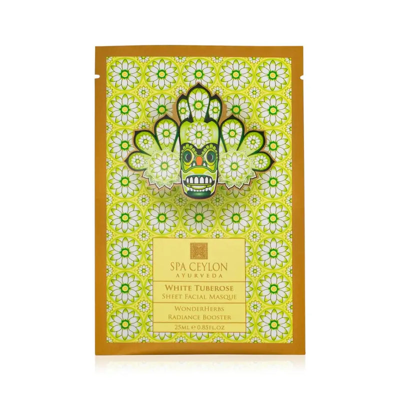 Sheet Facial Masque - White Tuberose 25ml