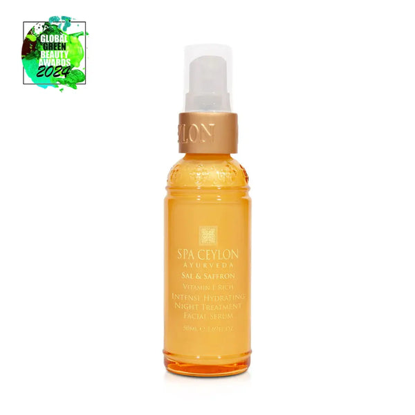 Sal & Saffron Range - Intense Hydrating Night Treatment Facial Serum